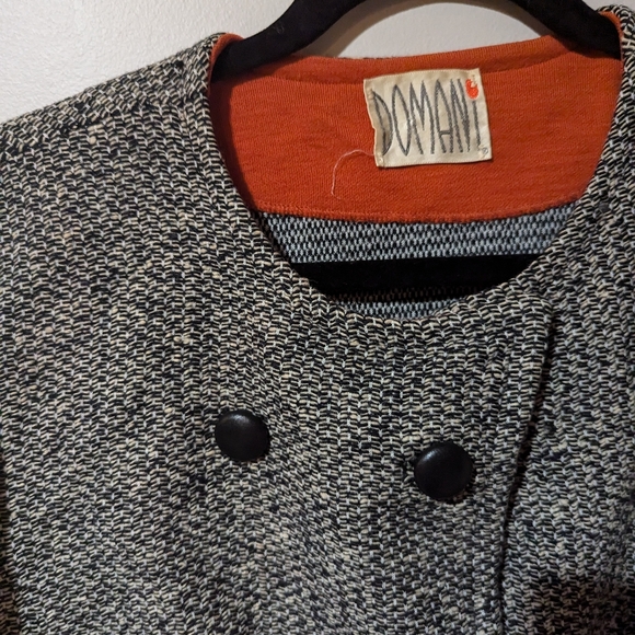 Vintage Knit Skirt Suit Blazer - Picture 3 of 7